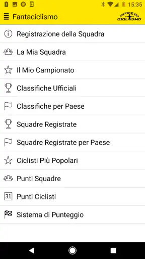 SpazioCiclismo screenshot