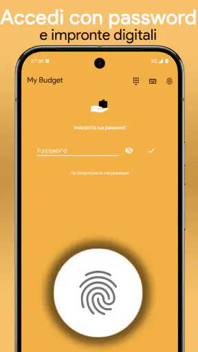 Spese e guadagni — My Budget screenshot