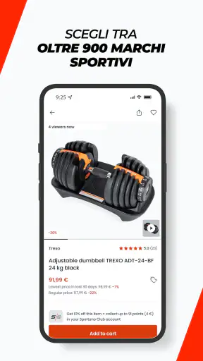 Sportano screenshot