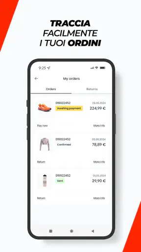 Sportano screenshot