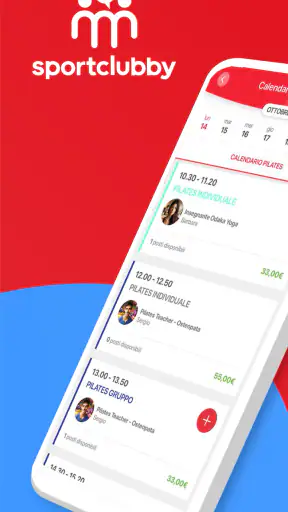 Sportclubby screenshot