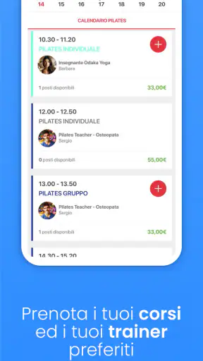 Sportclubby screenshot