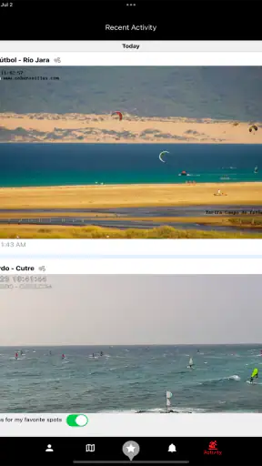 Spotfav: Live Cams & Weather screenshot