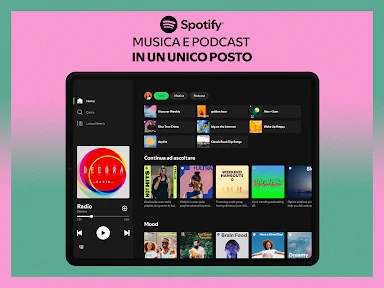 Spotify: musica e podcast screenshot