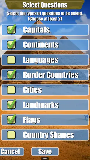 Stack the Countries® screenshot
