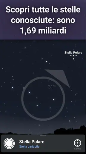 Stellarium - Mappa stellare screenshot