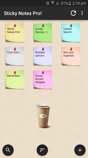 Sticky Notes Pro ! screenshot