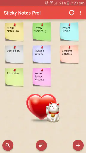 Sticky Notes Pro ! screenshot