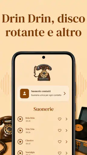 Suonerie di vecchi telefoni screenshot