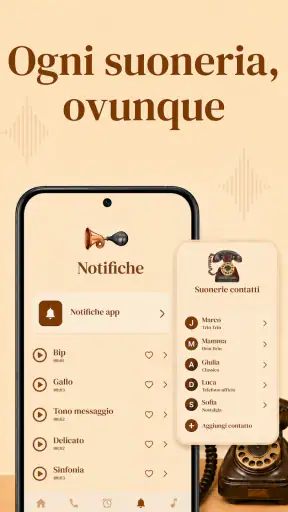 Suonerie di vecchi telefoni screenshot