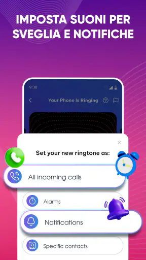 Suonerie per android screenshot