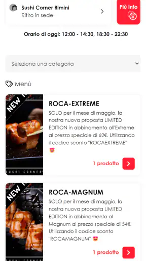 Sushi Corner screenshot
