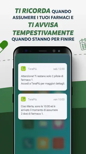 TeraPiù: promemoria farmaci screenshot