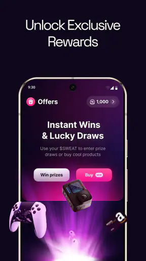 Sweat Wallet: ti premia screenshot
