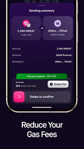 Sweat Wallet: ti premia screenshot