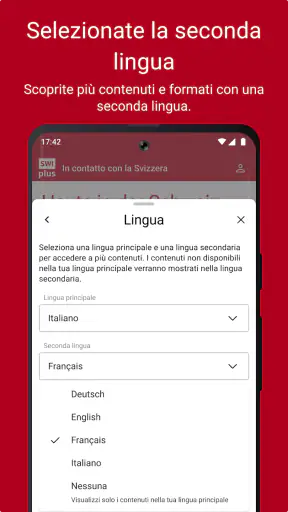 SWIplus di Swissinfo screenshot