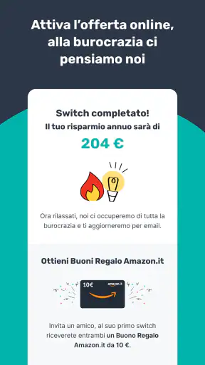 Switcho - Risparmio bollette screenshot