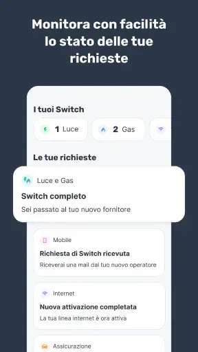 Switcho - Risparmio bollette screenshot