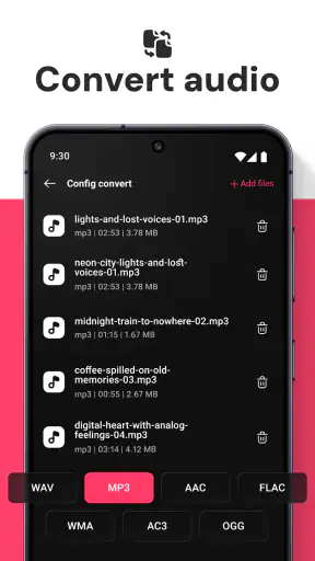 Taglia MP3 e modifica audio screenshot
