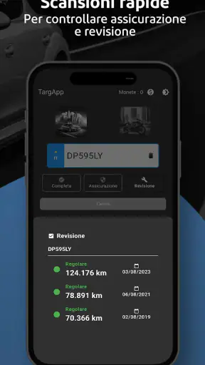TargApp - Visura targa screenshot