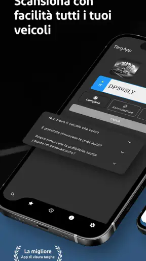 TargApp - Visura targa screenshot