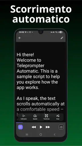 Teleprompter Automatic screenshot