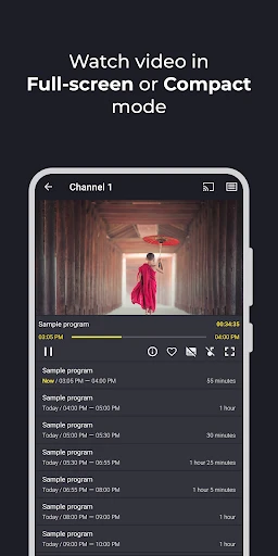 Televizo - IPTV player screenshot