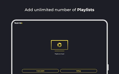 Televizo - IPTV player screenshot