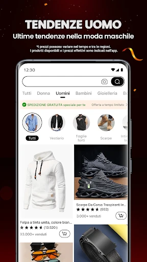 Temu: Compra da miliardario screenshot