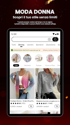 Temu: Compra da miliardario screenshot