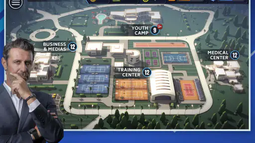 Tennis Manager Mobile screenshot