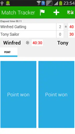 Tennis Math: punteggio e stats screenshot