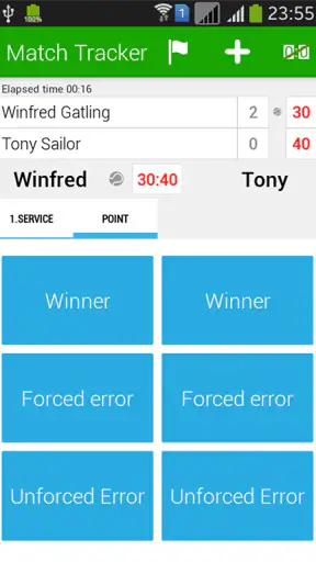 Tennis Math: punteggio e stats screenshot