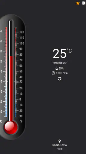 Termometro++ ambiente screenshot