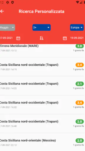 Terremoti screenshot
