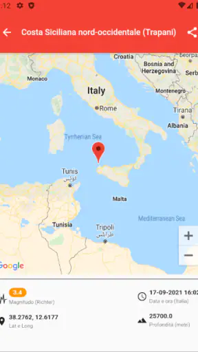 Terremoti screenshot