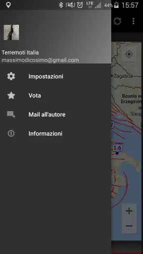 Terremoti Italia screenshot