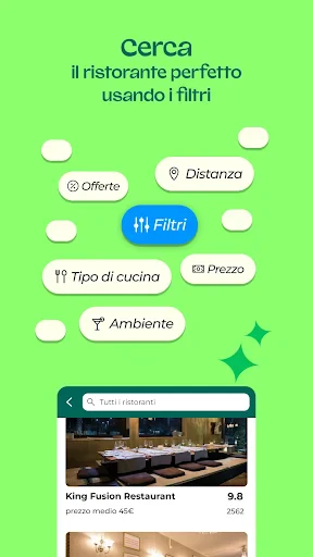 TheFork ristoranti e offerte screenshot