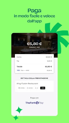 TheFork ristoranti e offerte screenshot
