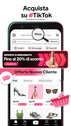 TikTok: Video, Live e Musica screenshot