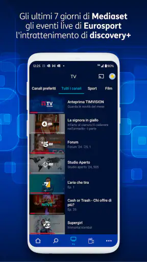 TIMVISION screenshot