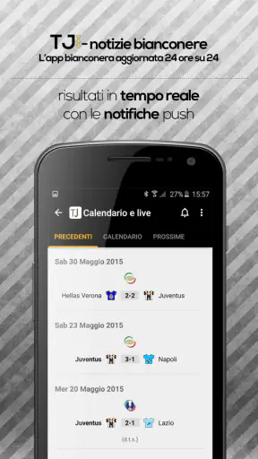 TJ - Notizie Bianconere screenshot