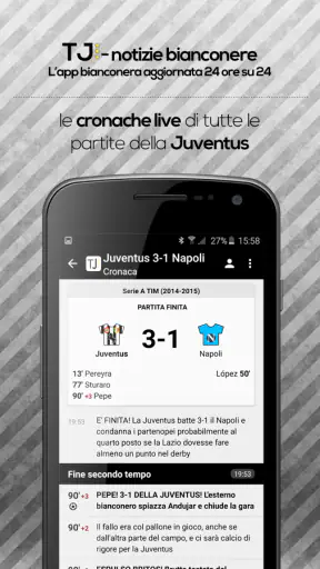 TJ - Notizie Bianconere screenshot
