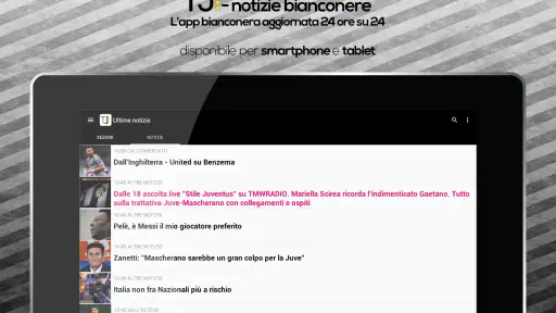 TJ - Notizie Bianconere screenshot