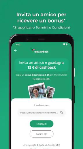 TopCashback Cashback & Offerte screenshot
