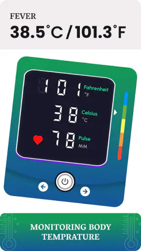 Tracker a temperatura corporea screenshot