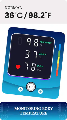 Tracker a temperatura corporea screenshot