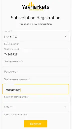 Trade GPT screenshot
