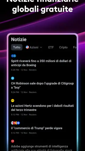 TradingView - Borsa i crypto screenshot
