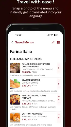 Traduttore Menù AI: MenuGuide screenshot